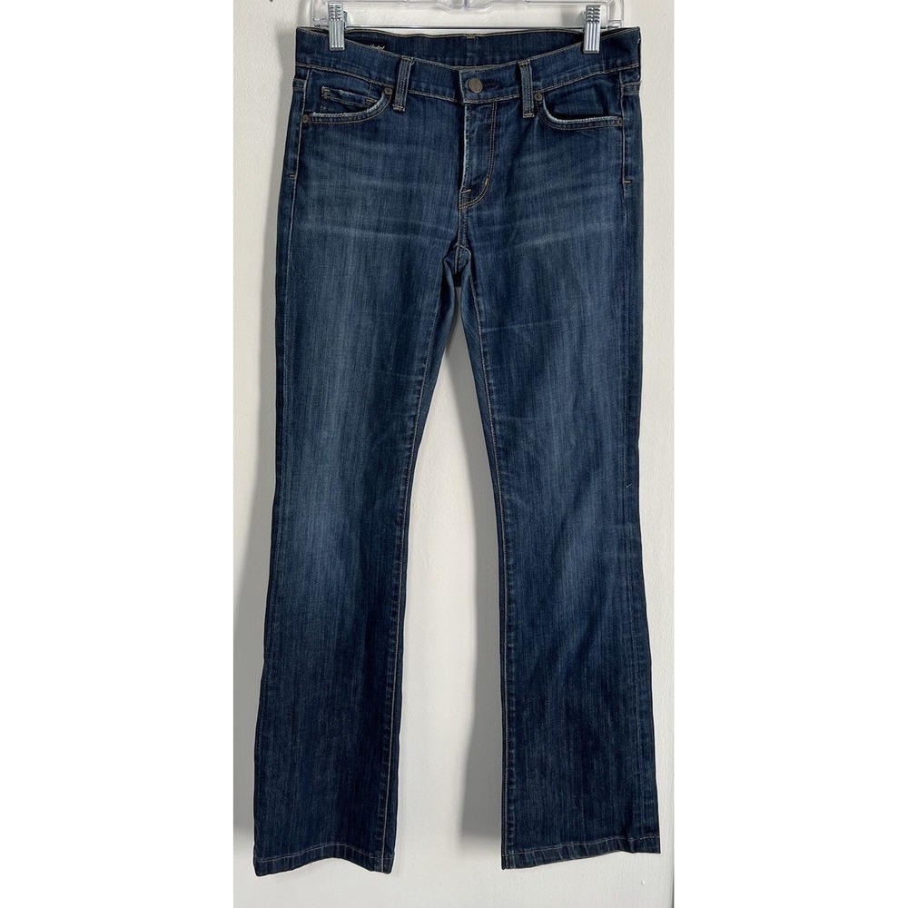 Citizens‎ of Humanity Jeans KELLY 001 Stretch Low Waist Boot Distressed Size 27